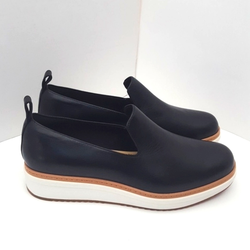 Clarks Teadale Genna platform leather loafer - Picture 2 of 10